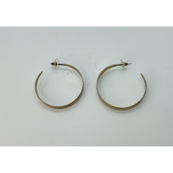 Copper Hoop Earrings, Boho Vacation Minimal - Picture 1 of 4